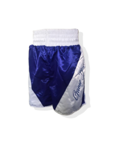 blue boxing shorts